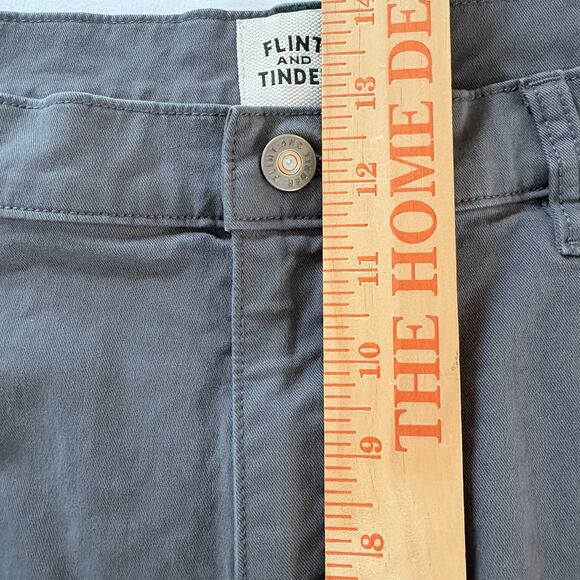 Flint and Tinder Men’s Gray Chino Pants Size 40x30 (Fit 40x30.5) Tapered Fit - Picture 15 of 15